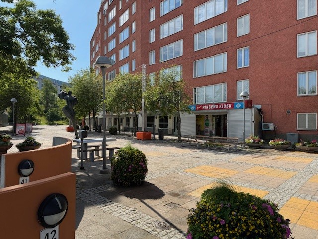 Vy över Granängstorget