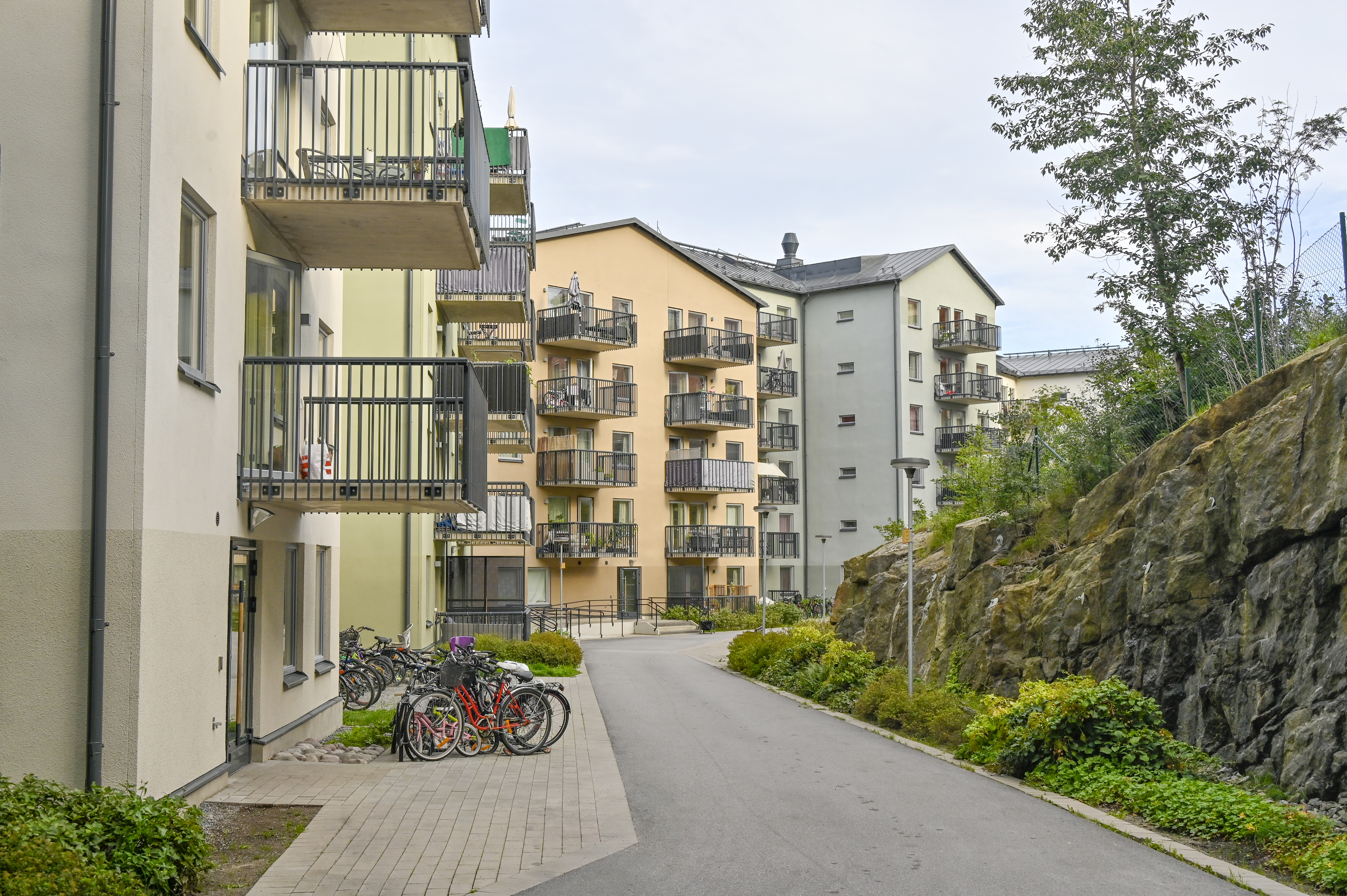 Bostadsområdet Hasselbacken i Tyresö 