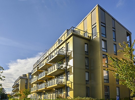 Bild över bostadsområdet Kardemumman i Tyresö 