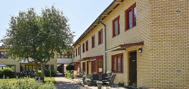 Vy över bostadsområdet Koriandern