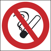 Symbol för rökfritt
